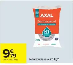Cora x Carrefour AXAL Sel adoucisseur offre