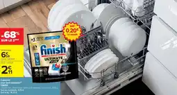 Cora x Carrefour FINISH Capsules pour lave-vaisselle offre