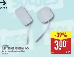 ALDI Électrodes adhésives offre
