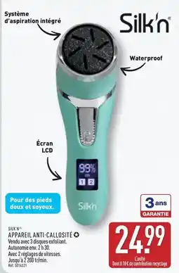ALDI Silk'n - appareil anti-callosité offre