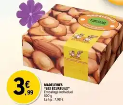 E.Leclerc Les écureuils - madeleines offre