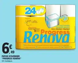 E.Leclerc Renova - papier hygienique progress offre