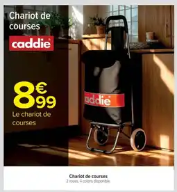 Cora x Carrefour CADDIE Chariot de courses offre