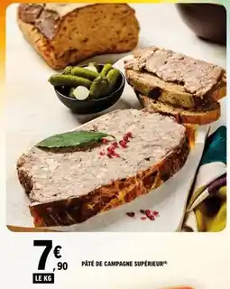E.Leclerc Pâté de campagne supérieur offre