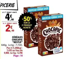 E.Leclerc Céréales Chocapic Nestle offre