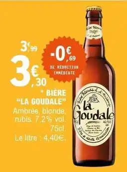 E.Leclerc Bière La Goudale offre
