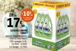 E.Leclerc LESSIVE LIQUIDE “OMO” offre