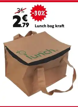 Maxi Bazar Lunch bag kraft offre