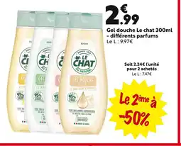 Maxi Bazar LE CHAT Gel douche offre
