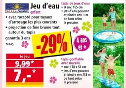SOLAX SUNSHINE Jeu d’eau