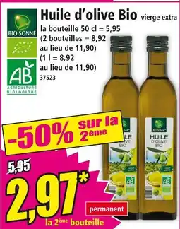 Norma Bio Sonne Huile d'olive Bio offre