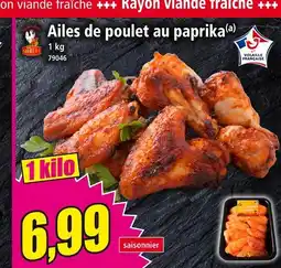 Norma Siebert Ailes de poulet au paprika offre