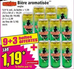 Norma COMPANEROS Bière aromatisée mojito offre