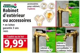 Norma Powertec Garden Robinet d'extérieur ou accessoires offre
