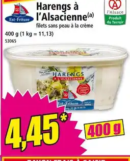 Norma EST-FRITURE Harengs à l'Alsacienne offre