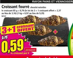 Norma Croissant fourré offre