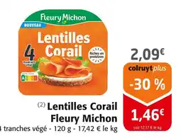 Colruyt FLEURY MICHON Lentilles Corail offre