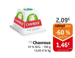 Colruyt Chavroux Chavroux offre