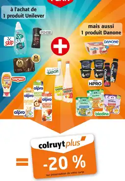 Colruyt Unilever promo diverse offre