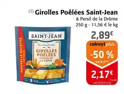 Colruyt SAINT-JEAN Girolles Poêlées offre