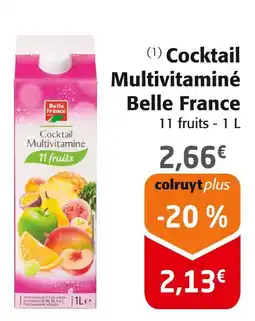 Colruyt BELLE FRANCE Cocktail Multivitaminé offre