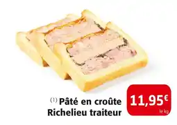 Colruyt Pâté en croûte Richelieu traiteur offre