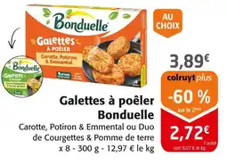 Colruyt BONDUELLE Galettes à poêler offre