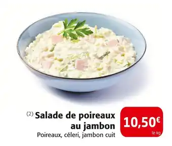 Colruyt Salade de poireaux au jambon offre