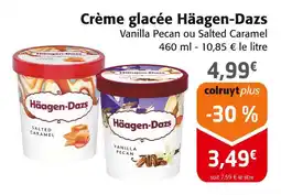 Colruyt HÄAGEN DAZS Crème glacée offre