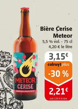 Colruyt Meteor Bière cerise offre