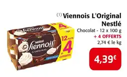 Colruyt Nestlé Viennois l'original offre