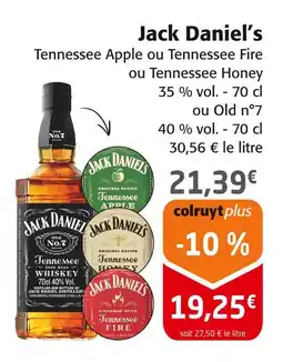 Colruyt Jack Daniel’s offre