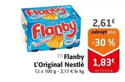 Colruyt NESTLÉ Flanby L'Original offre