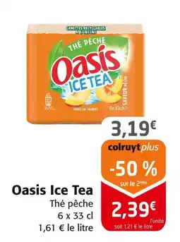 Colruyt OASIS Ice tea offre