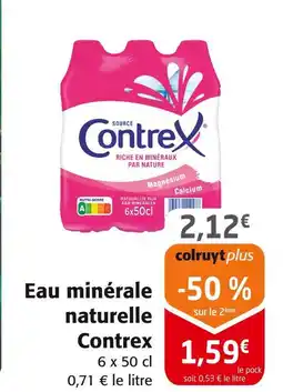 CONTREX Eau minérale naturelle