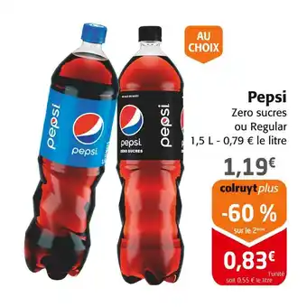 Colruyt PEPSI Pepsi offre