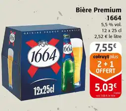 Colruyt 1664 Bière premium offre