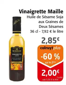 Colruyt MAILLE Vinaigrette offre