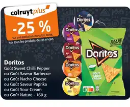 Colruyt 25 % sur présentation de votre carte sur tous les produits de cet encart offre
