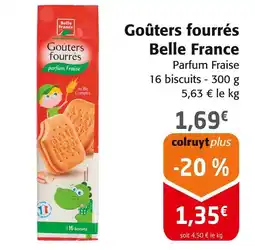 Colruyt Belle France Goûters fourrés offre