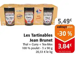 Colruyt JEAN BRUNET Les tartinables offre