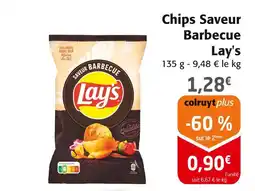Colruyt LAY'S Chips saveur barbecue offre