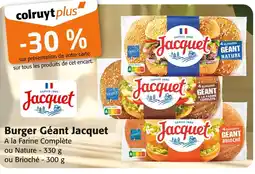 Colruyt JACQUET Burger géant offre