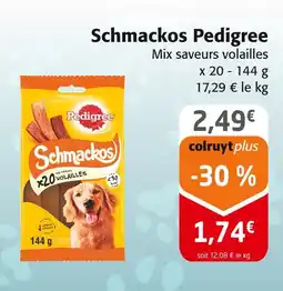 Colruyt PEDIGREE Schmackos offre