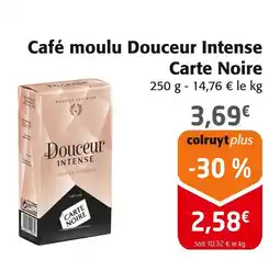 Colruyt Carte Noire Café moulu douceur intense offre