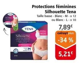 Colruyt TENA Protections féminines silhouette offre