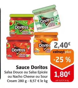 Colruyt DORITOS Sauce offre
