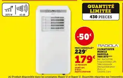 Hyper U RADIOLA Climatiseur mobile offre