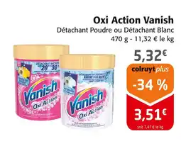 Colruyt Vanish Oxi Action offre
