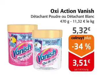 Colruyt Vanish Oxi Action offre